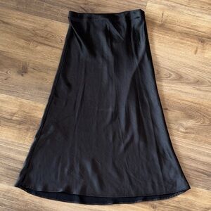 Classic Black A-Line Skirt